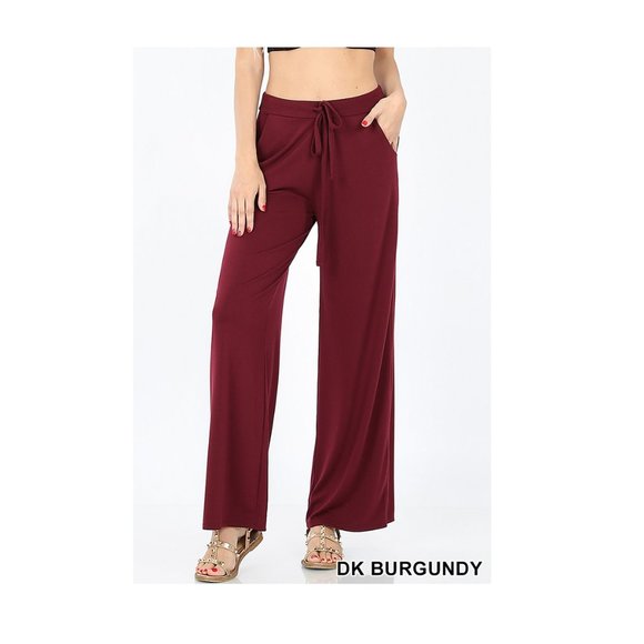 Wide Leg Lounge Pants Casual Pants Loungewear - Picture 3 of 5